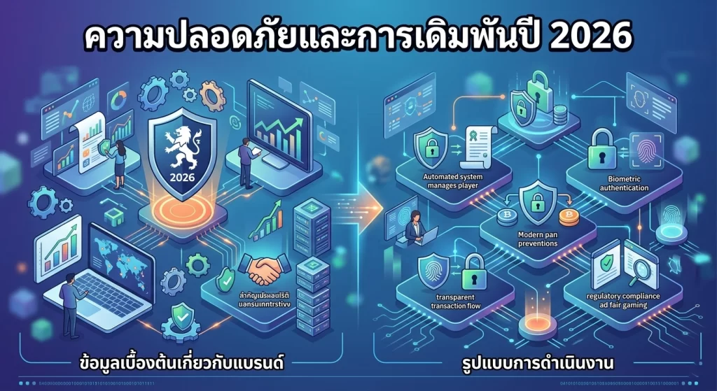 ความปลอดภัยและการเดิมพันปี 2026